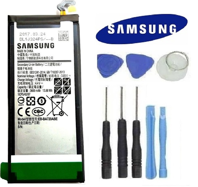 SAMSUNG A7 A720 PİL BATARYA EB-BA720ABE VE TAMİR SETİ