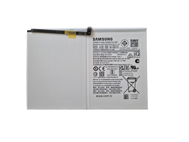Samsung Galaxy Tab A8 10.5 SM-X200 SM-X205 Pil Batarya 7040mAh