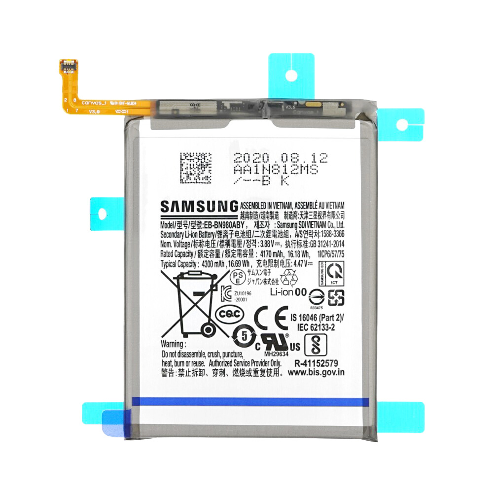 Samsung Note 20 5G Pil Batarya EB-BN980ABY