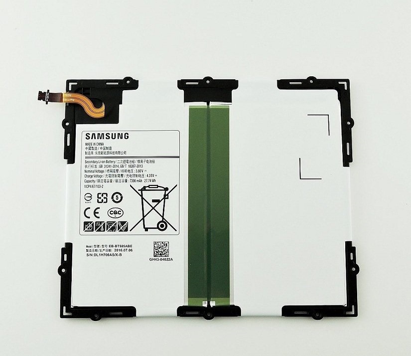 Samsung Galaxy Tab A SM-T580 T585 Tablet Batarya Pil EB-BT585ABE