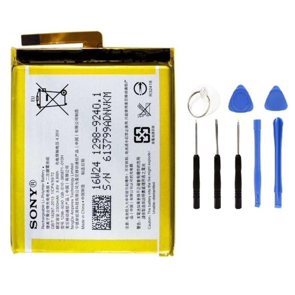 Sony Xperia E5 / XA Batarya Pil LIS1618ERPC ve Tamir Seti