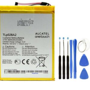 Alcatel OneTouch Pixi 3 Tablet Pil Batarya TLp028A2 ve Tamir Seti