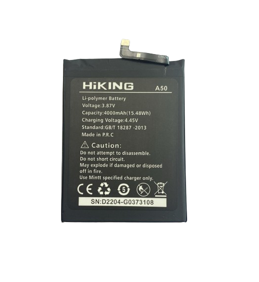 TRİDENT A50 PİL BATARYA 4000 mAh