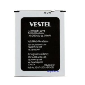 Vestel Venüs E3  Pil Batarya VS-BAT-2500 İthal