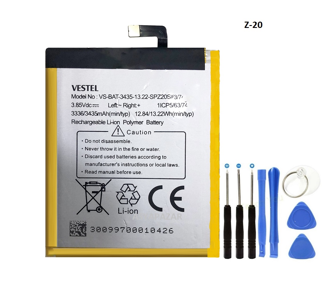 Vestel Venüs Z20 Batarya Pil ve Tamir Seti BAT-3435