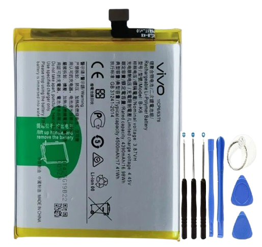 Vivo V19 Neo Pil Batarya B-K6 ve Tamir Seti 4500 mAh
