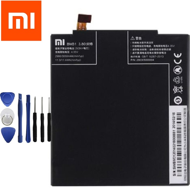 Xiaomi 3 Mi3 Pil Batarya BM31 ve Tamir Seti