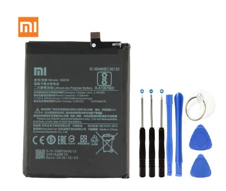 XİAOMİ Mİ MİX 3 Batarya Pil ve Tamir Seti BM3K