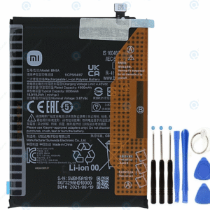 Xiaomi Redmi Note 10 5G Pil Batarya BN5A ve Tamir Set