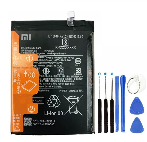Xiaomi Poco M4 Pro 5G Pil Batarya BN5C ve Tamir Seti