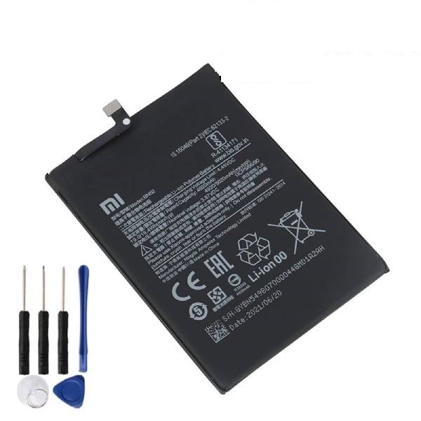 Xiaomi Redmi Note 9 Pro Pil Batarya BN52 + Tamir Set