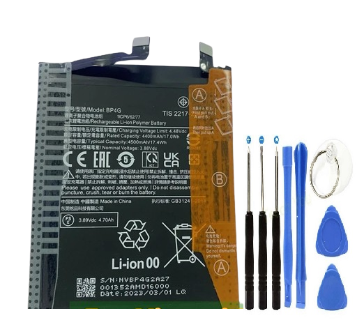 Xiaomi Mi 13 Pil Batarya BP4G + Tamir Set 4500 mAh