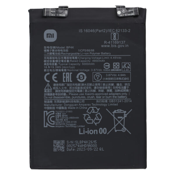 Xioami Redmi Note 12 Pro 5G Pil Batarya BP4K+Tamir Seti