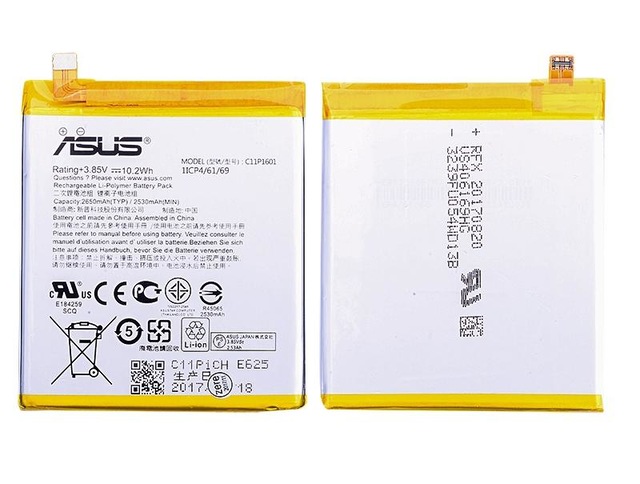 ASUS ZENFONE 3 GO LASER PİL BATARYA C11P1601 - Görsel 2