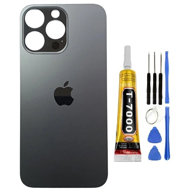 iPhone 14 Pro A2890 Arka Cam Kapak Pil Kapağı Yüksek Kalite + B700 + Tamir Kiti