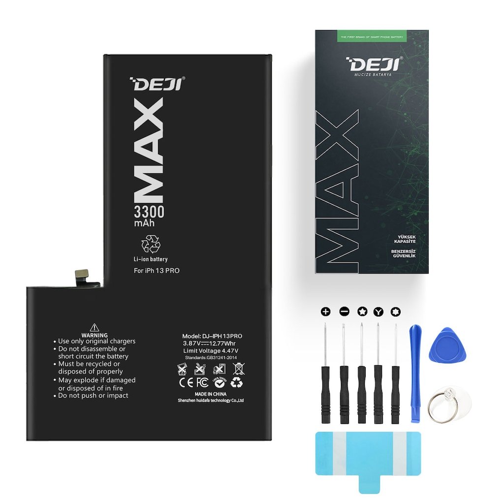 İphone 13 Pro Batarya Mucize Batarya Deji 3300mah