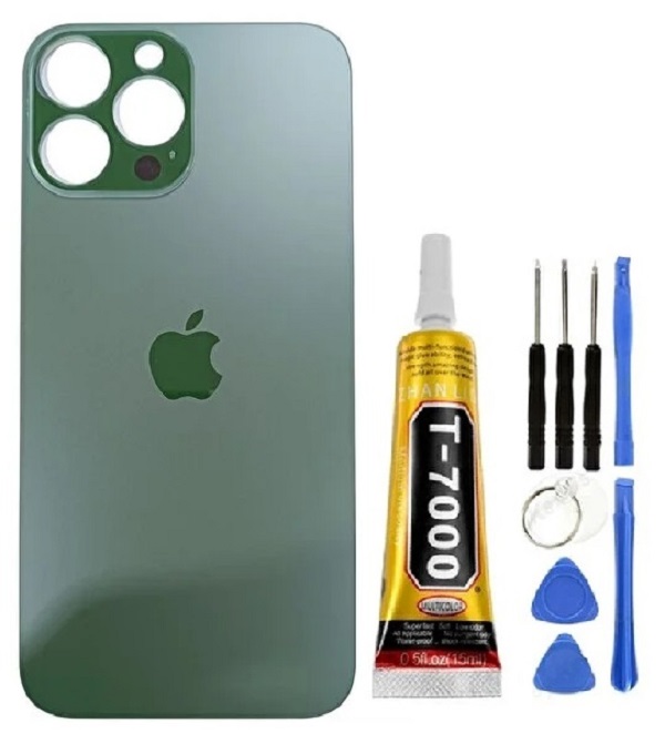 Apple İphone 13 Pro Arka Kapak + Tamir Seti + B7000 Yapıştırıcı