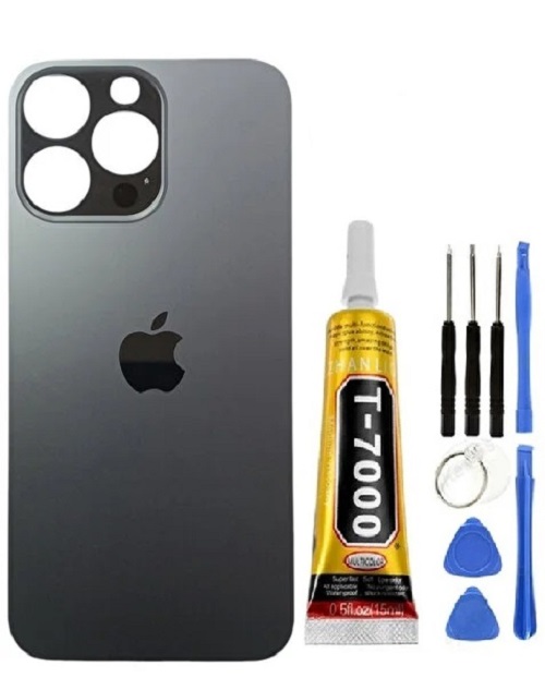 Apple İphone 13 Pro Max Arka Kapak + Tamir Seti + B7000 Yapıştırıcı - Görsel 2