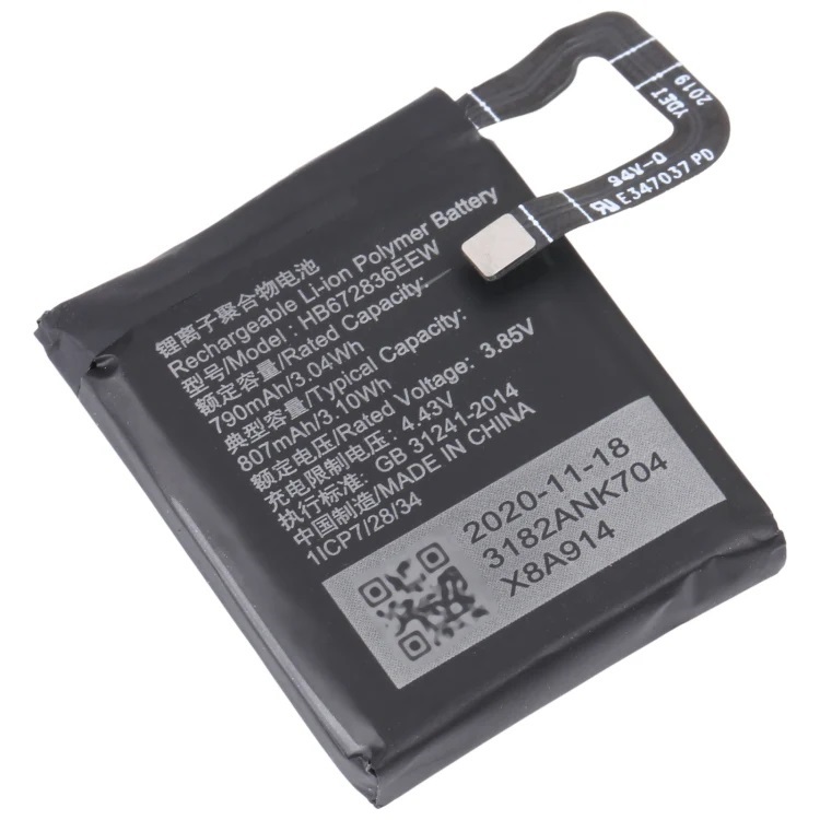 Huawei Wach 3 Pro 48mm Saat Pil Bataryası HB672836EEW