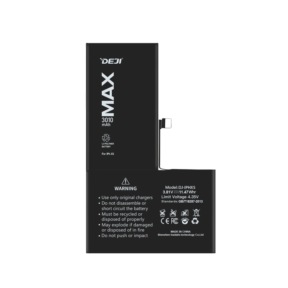 iPhone XS Mucize Batarya Deji 3010mAh