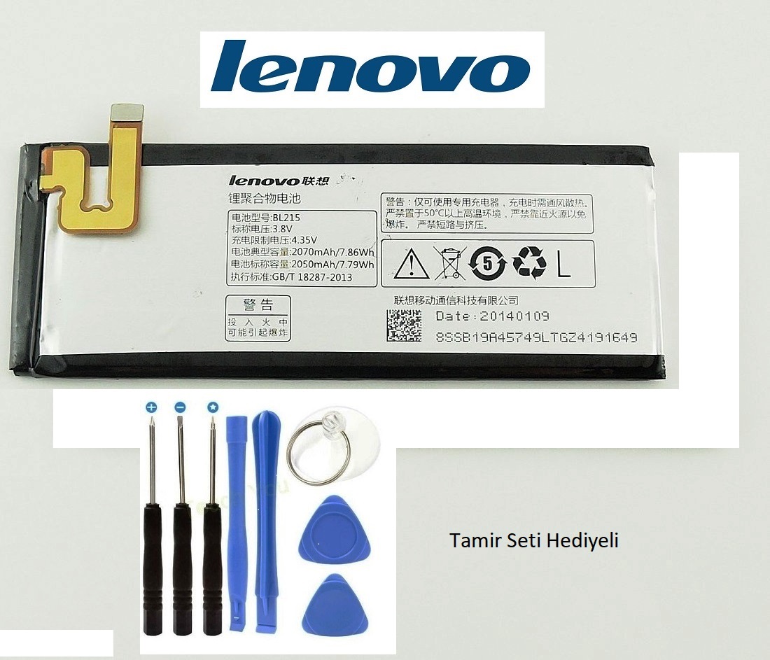 Lenovo Vıbe X S960 BL215 Batarya ve Tamir Seti