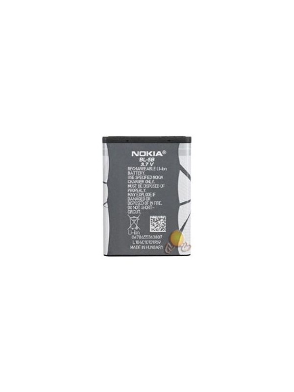 Nokia BL-5B Pil Bataryav5070, 5200, 5300, 5320, 5500, 6021, 6060, 6070, 6120c, 7360, N80