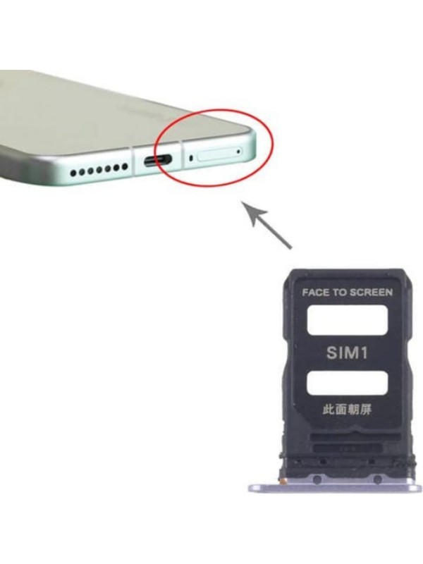 Xiaomi 15 Uyumlu Sim Kart Tepsisi
