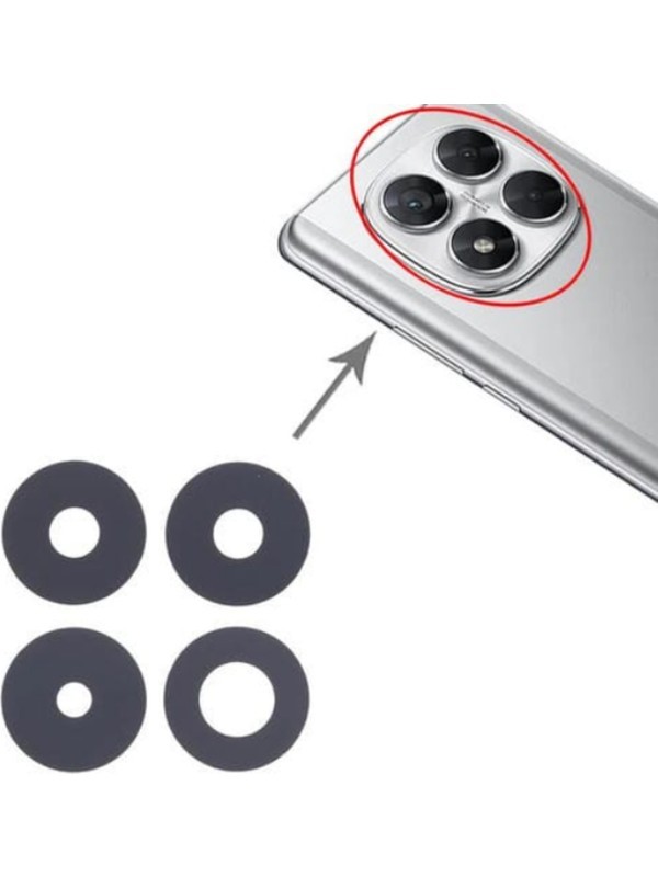 Xiaomi Uyumlu Poco X7 Kamera Lensi Cam 24095PCADG