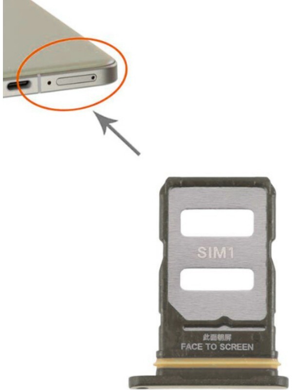 Xiaomi Uyumlu Poco X7 Sim Kart Tepsisi 24095PCADG