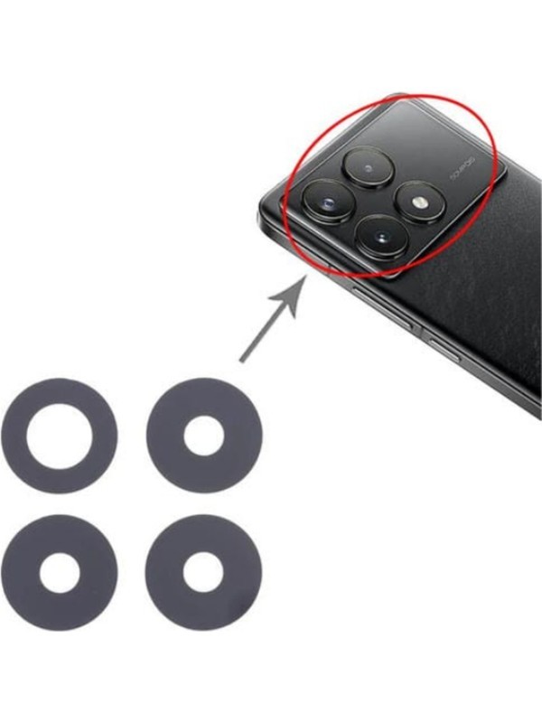 Xiaomi Uyumlu Poco F6 Pro Kamera Lensi Cam - Görsel 4