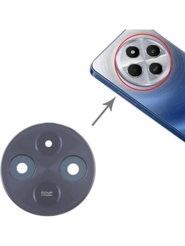 Xiaomi Uyumlu Redmi 14C Kamera Lensi Cam Çerçeveli Full 2411DRN47C, 2409BRN2CG