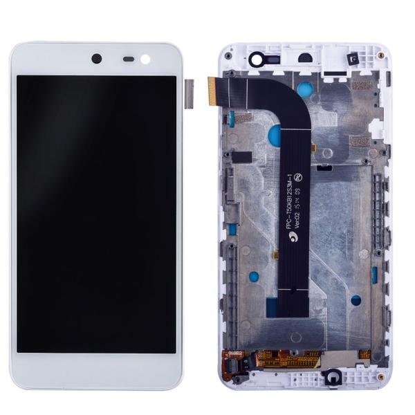 General Mobile GM5 Lcd Ekran Full Beyaz Renk